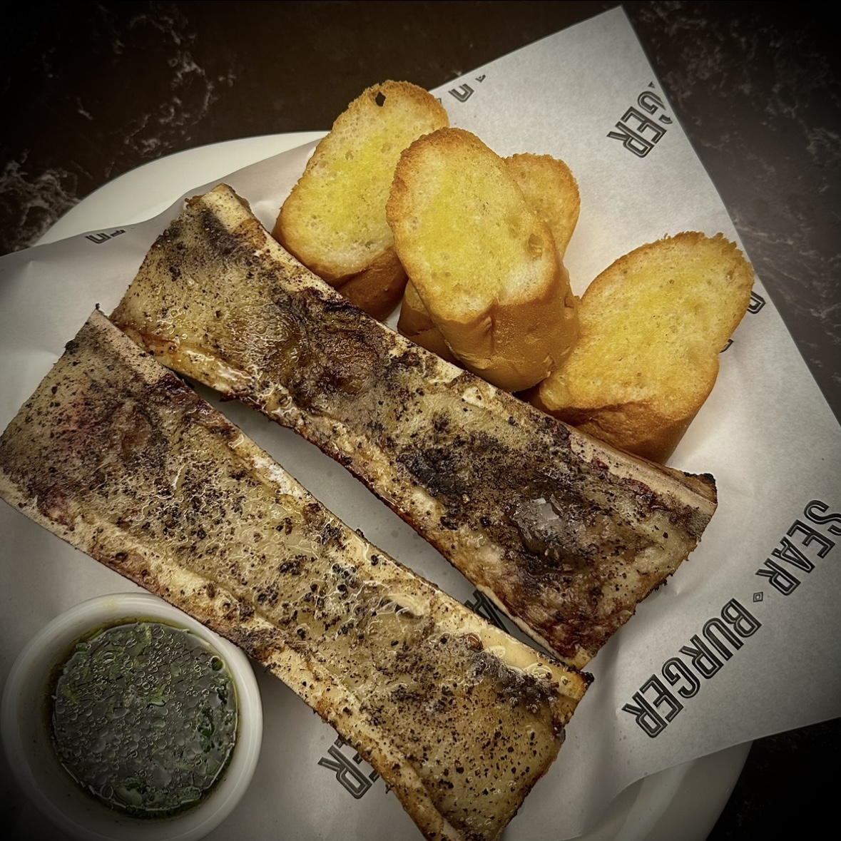 Bone marrow toast